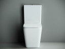 Унитаз-компакт Ceramicanova Cubic CN1803-B без бачка и с сиденьем Микролифт