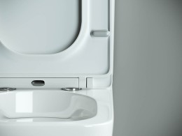 Унитаз-компакт Ceramicanova Cubic CN1803-B без бачка и с сиденьем Микролифт