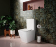Унитаз-компакт Ceramicanova Cubic CN1803-B без бачка и с сиденьем Микролифт
