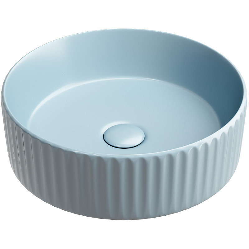 Раковина-чаша Ceramicanova Element 36 CN6057ML Голубая матовая