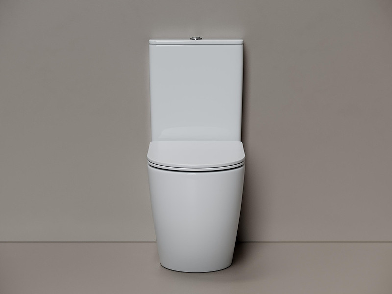 Унитаз-компакт Ceramicanova Mia CN1801T цвет Белый с бачком и сиденьем Микролифт