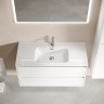 Тумба под раковину Sancos Libra 100 LB100W подвесная Белый глянец