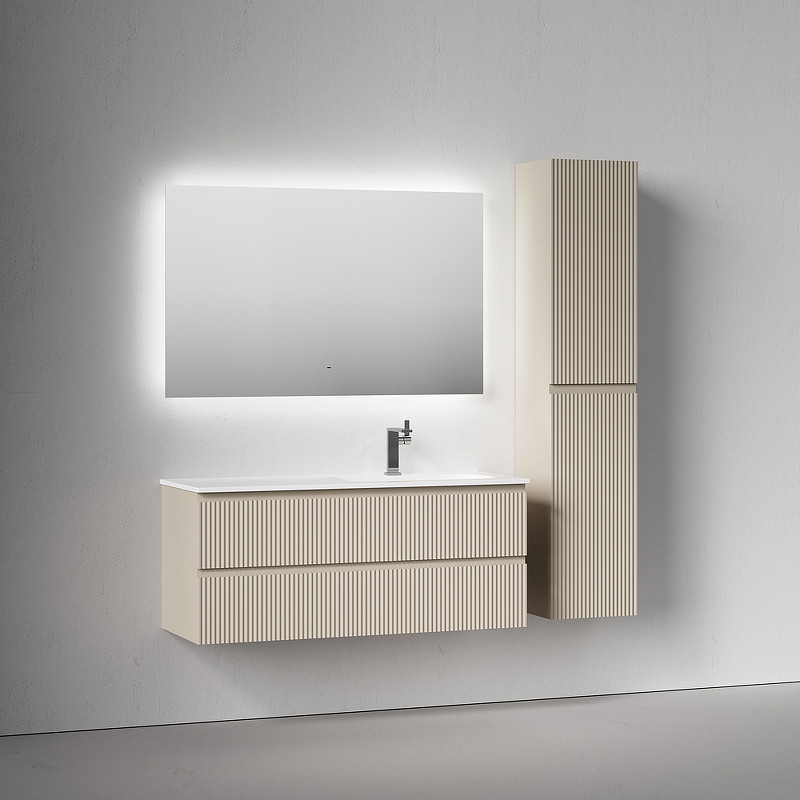 Тумба под раковину Sancos Snob R 119,5 SNR120RCE подвесная цвет Beige Soft