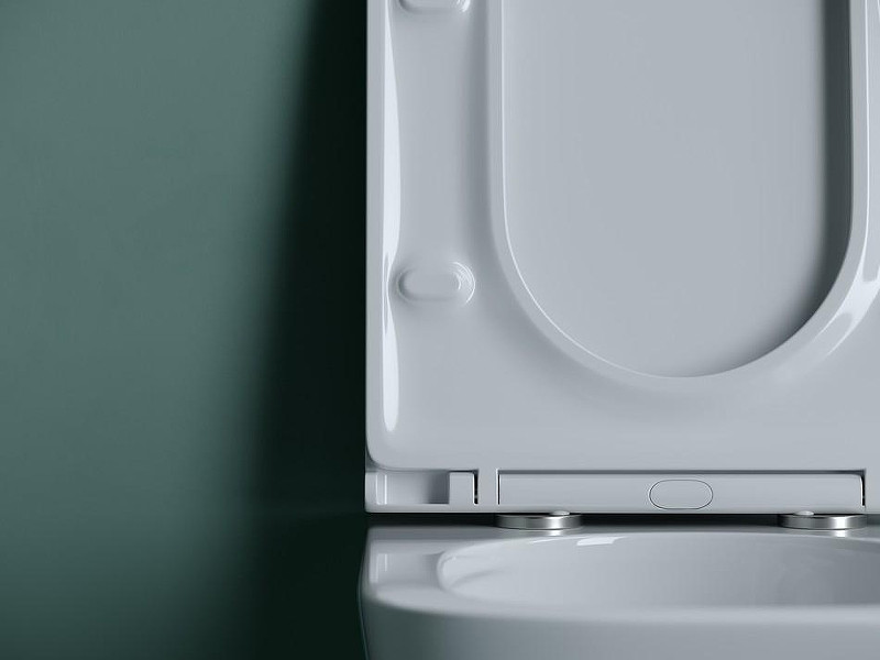 Комплект унитаза Ceramicanova Union CN4009T с инсталляцией Tece Profil 9400412 с сиденьем Микролифт и клавишей смыва Хром глянцевый