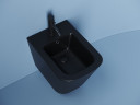 Биде Ceramicanova Union CN4010MB подвесное Черное матовое
