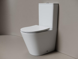 Унитаз-компакт Ceramicanova Highlight CN1802T цвет Белый с бачком и сиденьем Микролифт