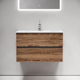 Тумба под раковину Sancos Urban 80 UR80ECH подвесная Дуб чарльстон