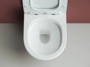 Комплект унитаза Ceramicanova Forma CN3009 с сиденьем Микролифт и инсталляцией Jacob Delafon E29025-NF+E4316-CP с клавишей смыва Хром