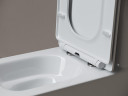 Унитаз-компакт Ceramicanova Cubic CN1803T цвет Белый с бачком и сиденьем Микролифт