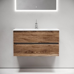 Тумба под раковину Sancos Urban 90 UR90ECH подвесная Дуб чарльстон