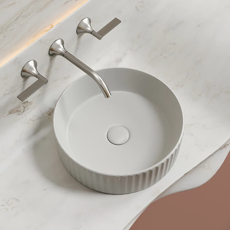 Раковина-чаша Ceramicanova Element 36 CN6057MSG Серая матовая