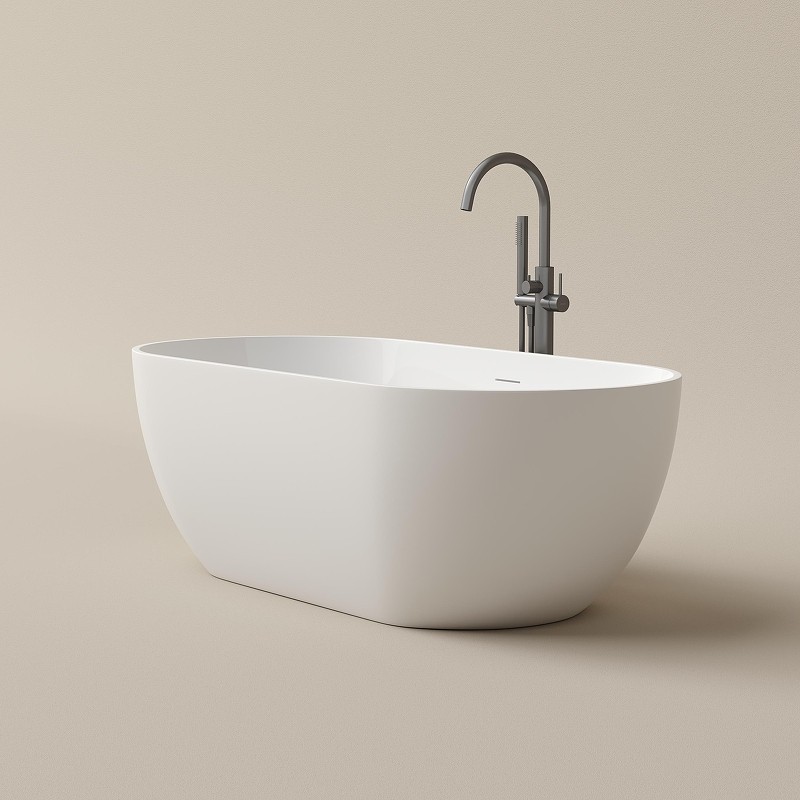Акриловая ванна Sancos Leaf 170x80 FB20 цвет Белый