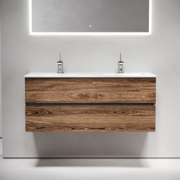 Тумба под раковину Sancos Urban 120 UR120-2ECH подвесная Дуб чарльстон