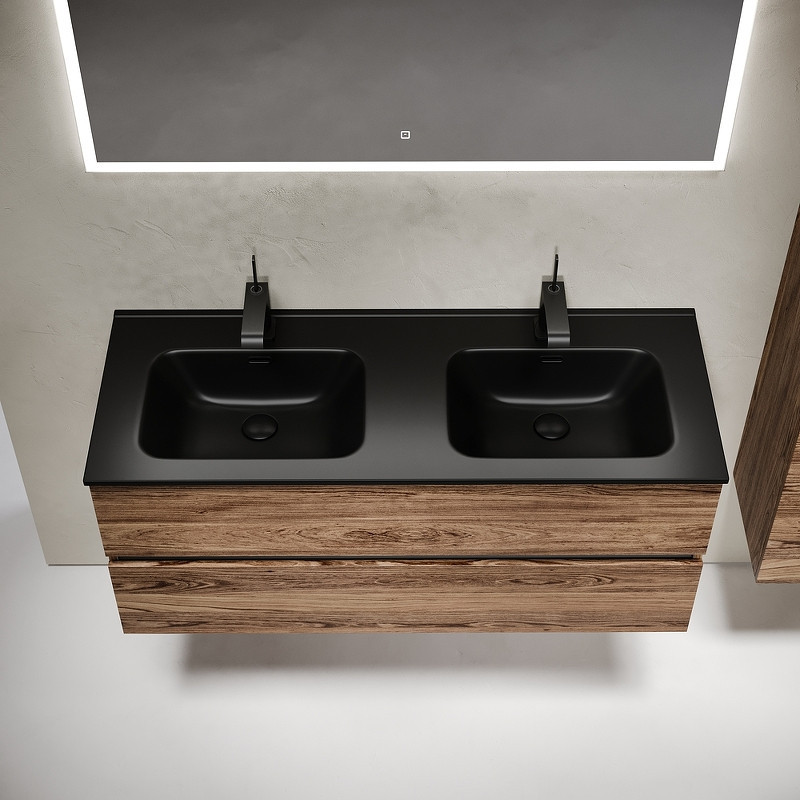 Тумба под раковину Sancos Urban 120 UR120-2ECH подвесная Дуб чарльстон