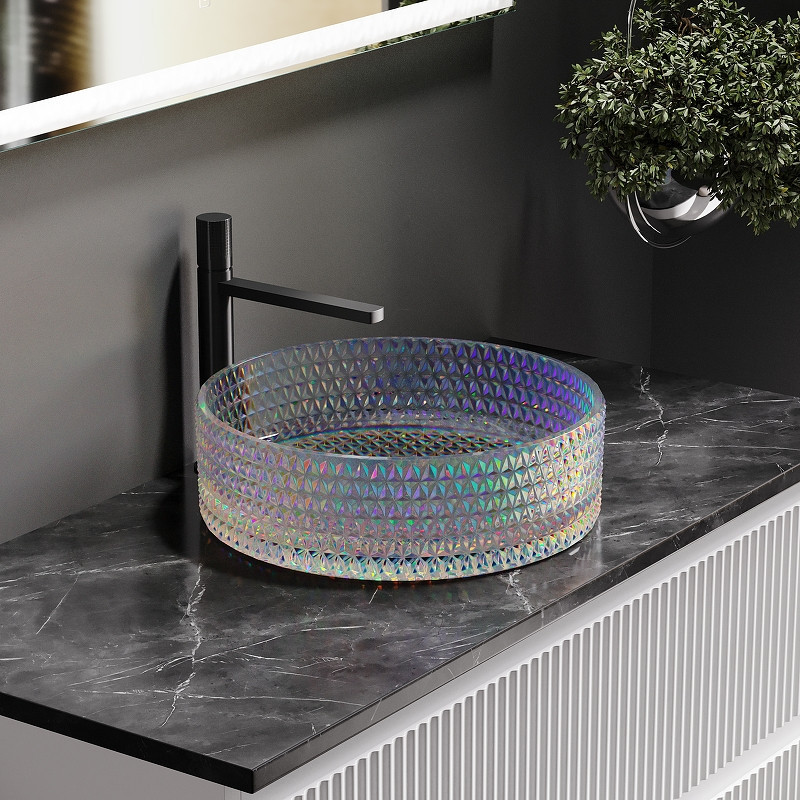Раковина-чаша Ceramicanova Cristal 36 CN6059 Неон