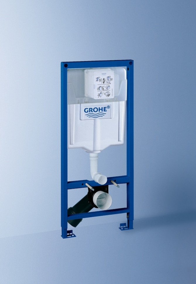 Комплект унитаза Ceramicanova Forma CN3009 с инсталляцией Grohe Rapid SL 38775001 с сиденьем Микролифт и клавишей смыва Хром