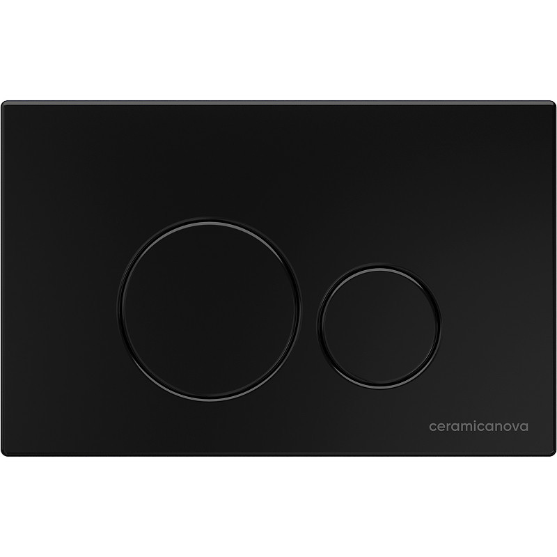 Комплект унитаза с инсталляцией Ceramicanova Forma CN3009_1001B_1000 с сиденьем Микролифт и Черной матовой клавишей смыва