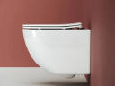 Комплект унитаза с инсталляцией Ceramicanova Forma CN3009_1001B_1000 с сиденьем Микролифт и Черной матовой клавишей смыва