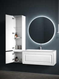 Шкаф пенал Sancos Very 35 L PVR35LW подвесной Bianco