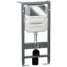 Комплект унитаза с инсталляцией Ceramicanova Forma CN3009_1001CH_1000 с сиденьем Микролифт и клавишей смыва Хром