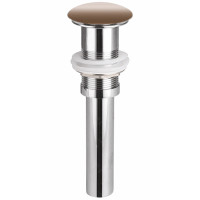 Донный клапан для раковины Ceramicanova CN2000MC click-clack Капучино матовый