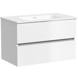 Тумба под раковину Sancos Urban 80 UR80W подвесная Белый глянец