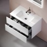 Тумба под раковину Sancos Urban 80 UR80W подвесная Белый глянец