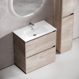 Тумба под раковину Sancos Libra Floor 80 LB80FEG Дуб галифакс натуральный
