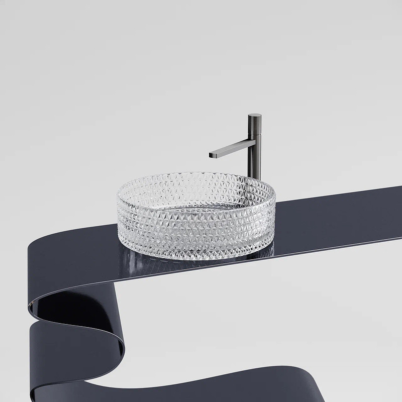 Раковина-чаша Ceramicanova Cristal 36 CN6062 Прозрачная