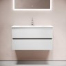 Тумба под раковину Sancos Urban 90 UR90W подвесная Белый глянец