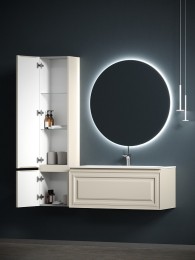 Шкаф пенал Sancos Very 35 L PVR35LCE подвесной Beige Soft