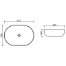 Раковина-чаша Ceramicanova Element 61 CN6064 Белая