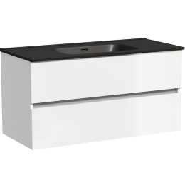 Тумба под раковину Sancos Urban 100 UR100W подвесная Белый глянец