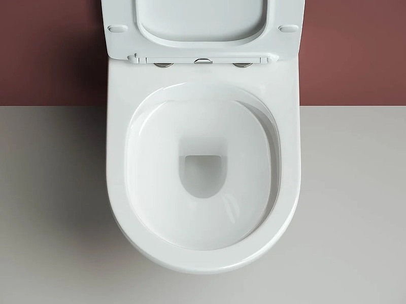 Комплект унитаза с инсталляцией Ceramicanova Forma CN3009_1002CH_1000 с сиденьем Микролифт и клавишей смыва Хром