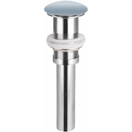 донный клапан Ceramicanova CN2000MHL click-clack Серо-голубой матовый