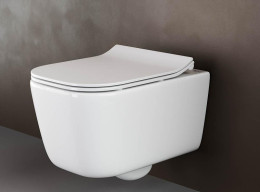 Комплект унитаза с инсталляцией Ceramicanova New Day CN3005_121001CH цвет Белый с сиденьем Микролифт и клавишей смыва цвет Хром глянцевый