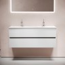Тумба под раковину Sancos Urban 120 UR120-2W подвесная Белый глянец