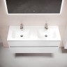 Тумба под раковину Sancos Urban 120 UR120-2W подвесная Белый глянец