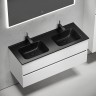 Тумба под раковину Sancos Urban 120 UR120-2W подвесная Белый глянец