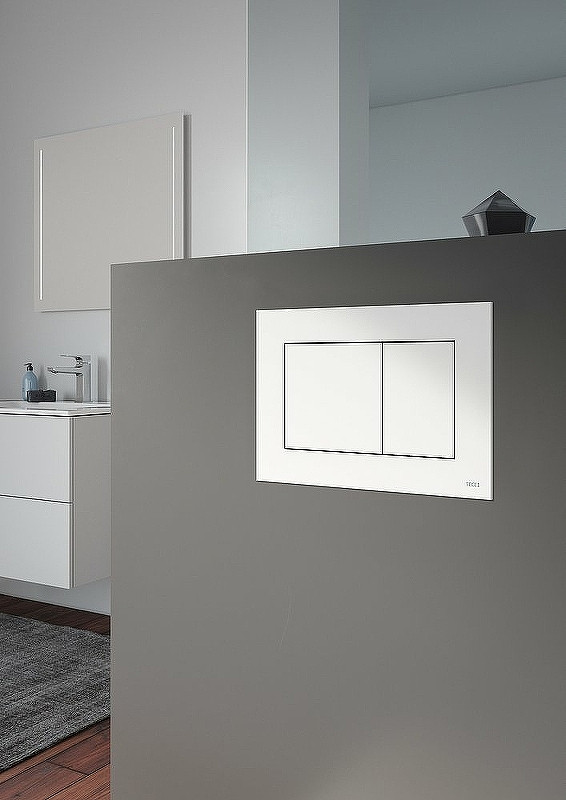 Комплект унитаза Ceramicanova Forma CN3009 с инсталляцией Tece Base 9400413 с сиденьем Микролифт и Белой клавишей смыва