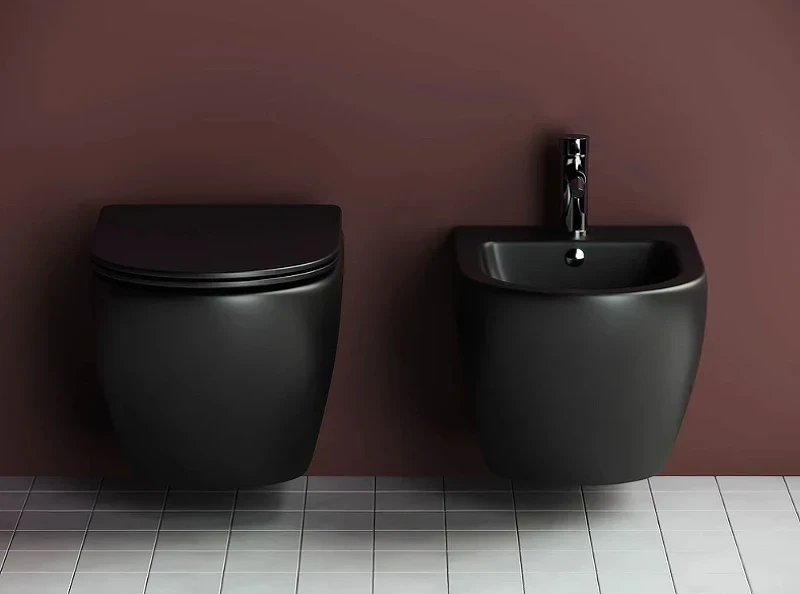 Комплект унитаза с инсталляцией Ceramicanova Metropol CN4002MB_1002CH_1000 с сиденьем Микролифт и клавишей смыва Хром