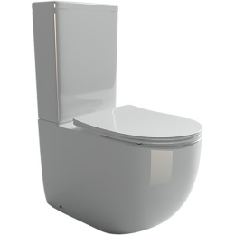 Унитаз-компакт Ceramicanova Metropol CN4001-B без бачка и с сиденьем Микролифт