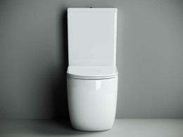 Унитаз-компакт Ceramicanova Metropol CN4001-B без бачка и с сиденьем Микролифт