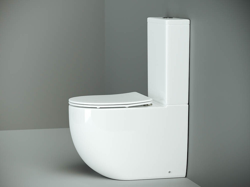 Унитаз-компакт Ceramicanova Metropol CN4001-B без бачка и с сиденьем Микролифт