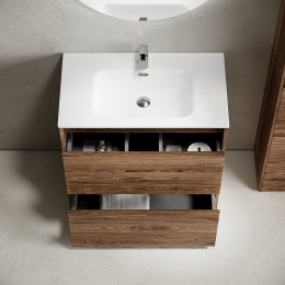 Тумба под раковину Sancos Libra Floor 80 LB80FECH Дуб чарльстон