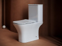 Унитаз-компакт Ceramicanova Alfa CN9002-B цвет Белый без бачка с сиденьем Микролифт