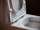 Унитаз-компакт Ceramicanova Alfa CN9002-B цвет Белый без бачка с сиденьем Микролифт