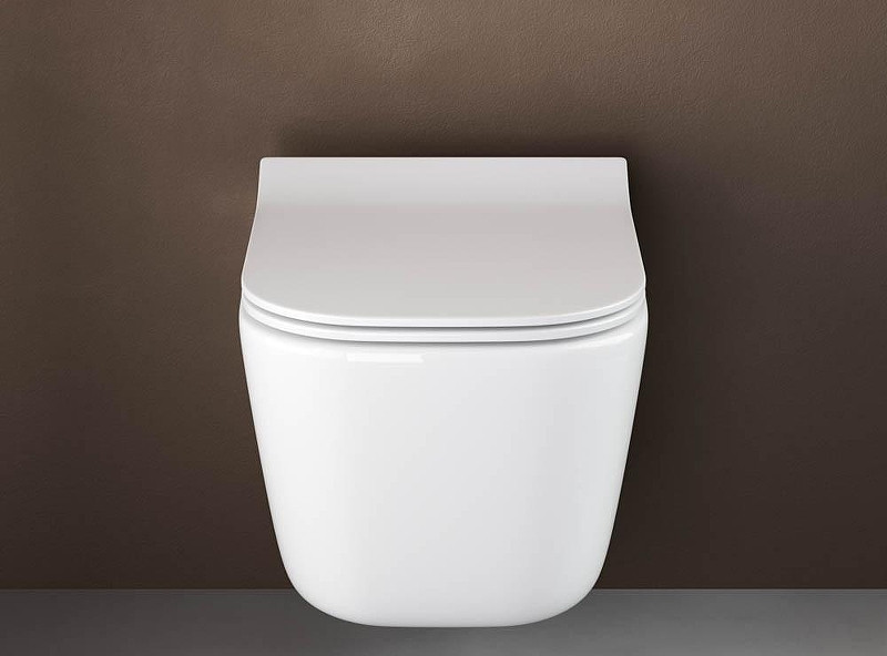 Комплект унитаза с инсталляцией Ceramicanova New Day CN3005_121001MB цвет Белый с сиденьем Микролифт и клавишей смыва цвет Черный матовый