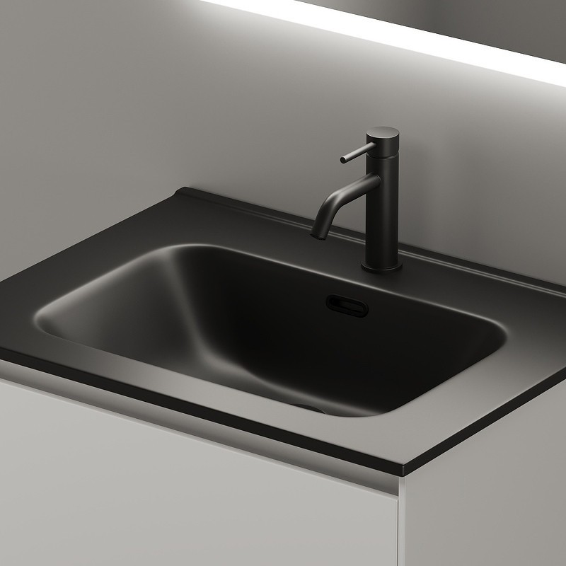 Тумба под раковину Sancos Cento 60 CN60W подвесная Белый глянец