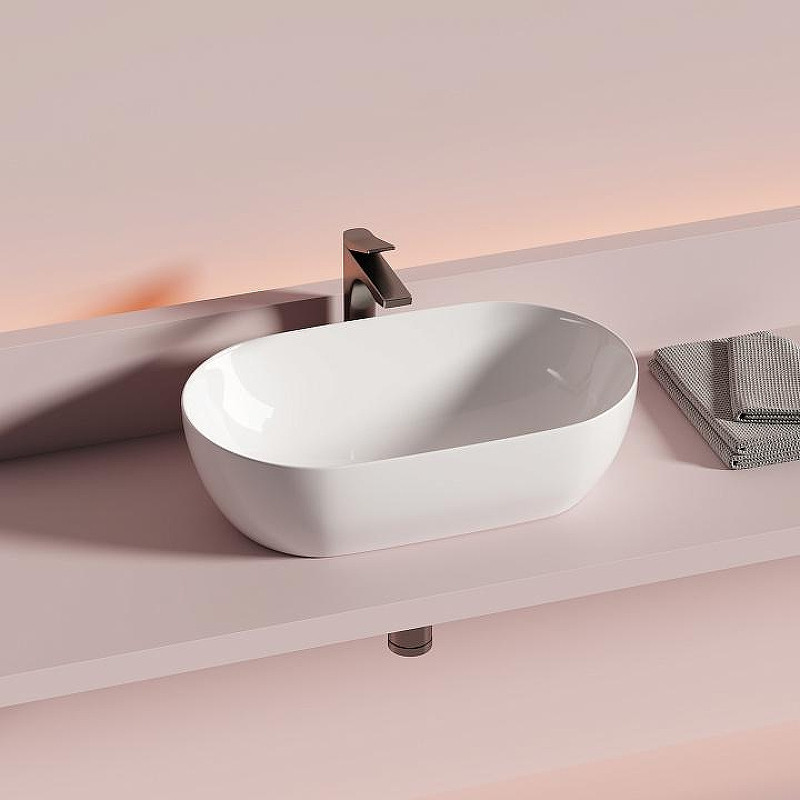 Раковина-чаша Ceramicanova Twist 50 CN12001 Белая